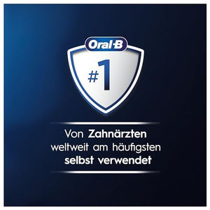 Oral-B iO Series 9 Elektrische Zahnbürste/Electric Toothbrush, Doppelpack +3 Aufsteckbürsten, 7 Putzmodi, Magnet-Technologie & 3D-Analyse, Farbdisplay, Lade-Reiseetui, Designed by Braun, Black/ Rose