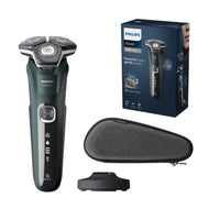 Philips Shaver Series 5000 – Elektrischer Nass- und Trockenrasierer für Herren mit ausklappbarem Trimmer, Ladestation & Reiseetui (Model S5884/35)