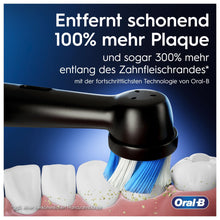 Lade das Bild in den Galerie-Viewer, Oral-B iO Series 9 Elektrische Zahnbürste/Electric Toothbrush, Doppelpack +3 Aufsteckbürsten, 7 Putzmodi, Magnet-Technologie &amp; 3D-Analyse, Farbdisplay, Lade-Reiseetui, Designed by Braun, Black/ Rose
