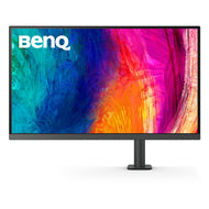 BenQ PD3205UA 32 Zoll 4K-Monitor mit Ergo-Arm, UHD, sRGB, Rec. 709, HDR10, IPS, AQCOLOR-Technologie, USB-C, Grau